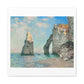 The Cliffs at Étretat (1885) by Claude Monet, from the Original, Art Print on Canvas