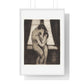 The Kiss (1895) by Edvard Munch, from the Original, Framed Art Print