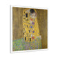 The Kiss (1907–1908) by Gustav Klimt, from the Original, Art Print on Canvas