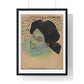 Head of a Tahitian Woman (circa 1892) by Paul Gauguin, from the Original, Framed Art Print