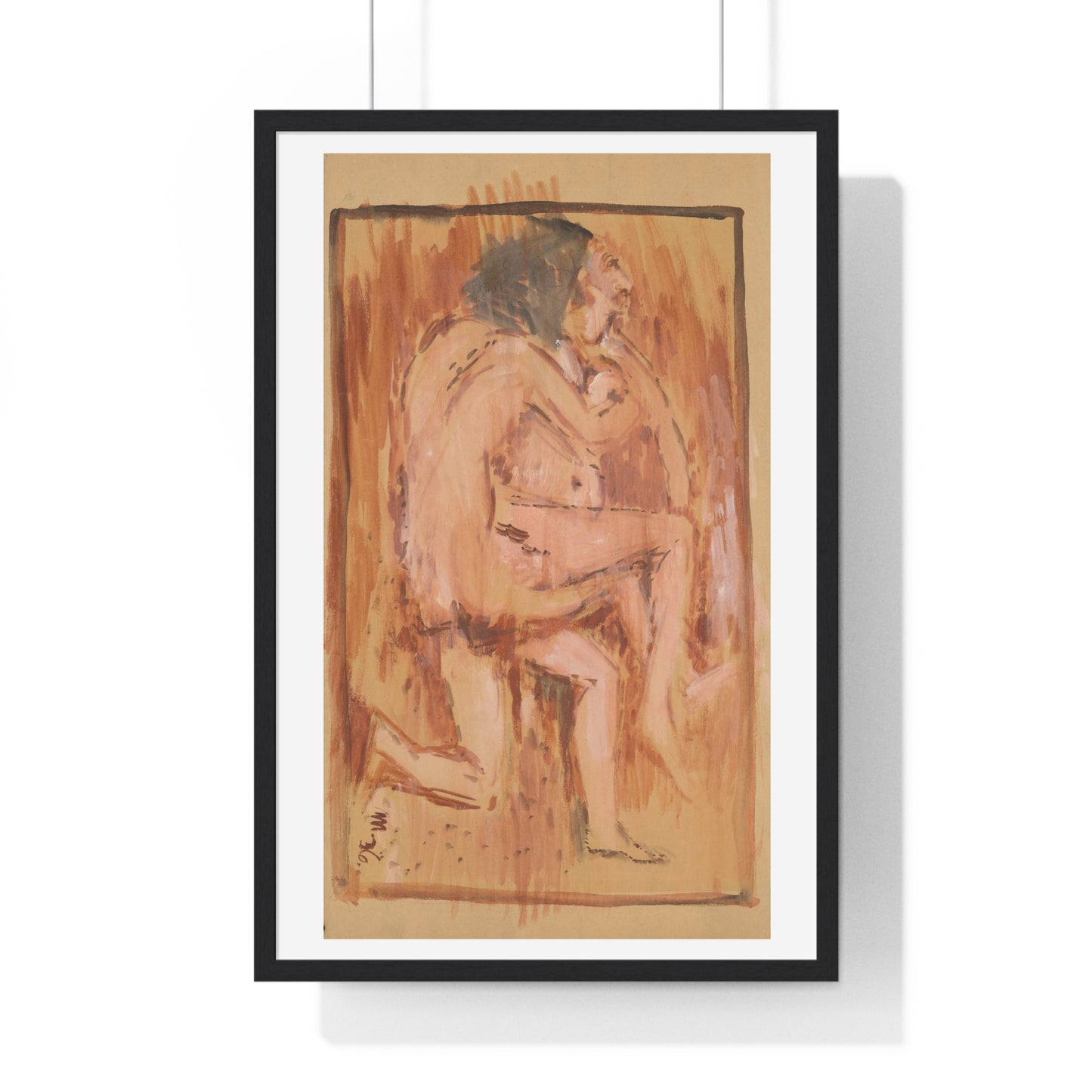 Lovers by Cyprián Majerník, from the Original, Framed Art Print