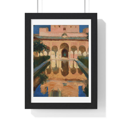 Hall of the Ambassadors, Alhambra, Granada (1909) by Joaquín Sorolla y Bastida, from the Original, Framed Print