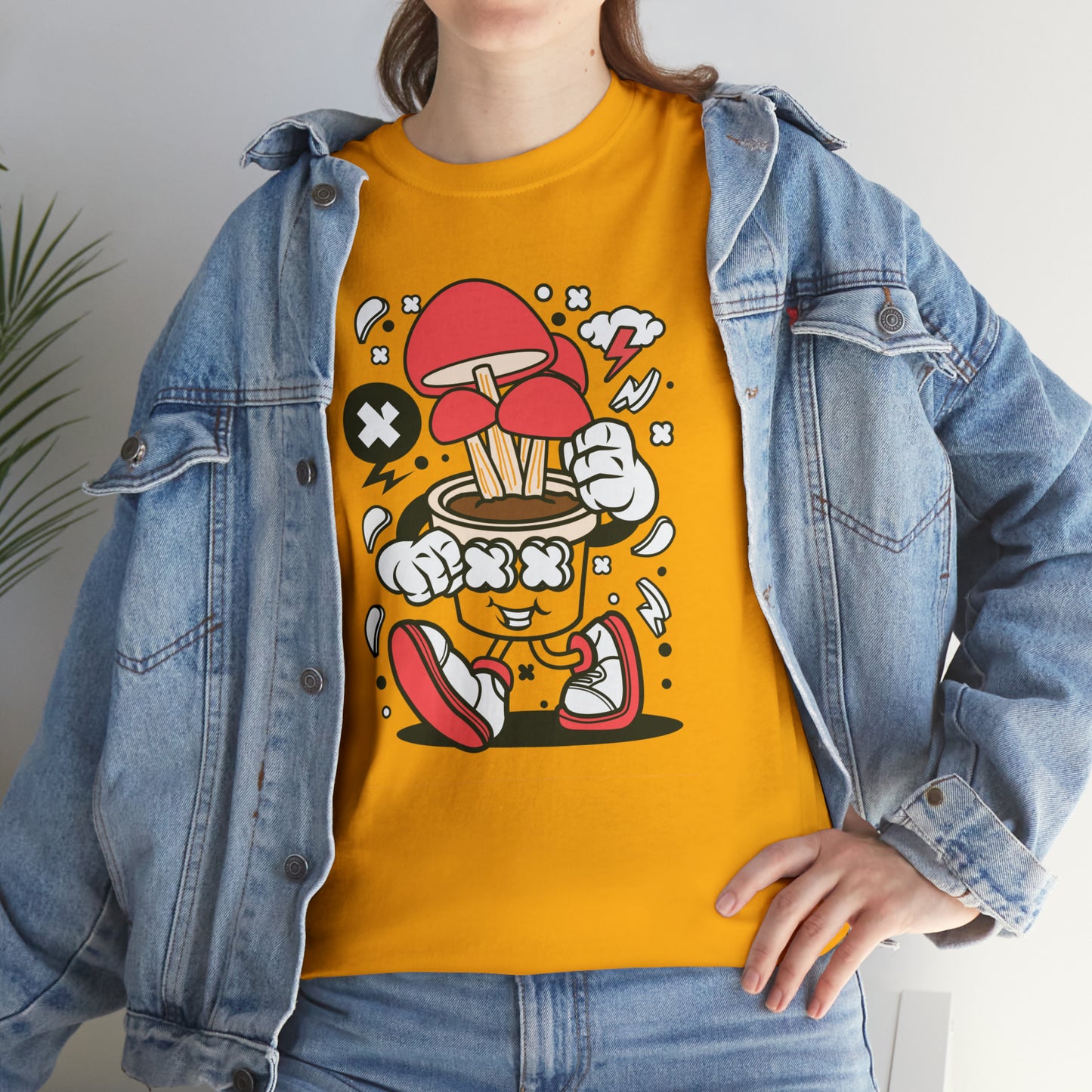 Mushroom Cartoon T-Shirt