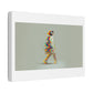 There's a Difference Between Knowing the Path and Walking the Path 'Designed by AI' Art Print on Canvas