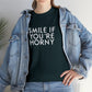 Smile If You're Horny Funny T-Shirt