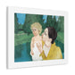 By the Pond (circa 1896) by Mary Cassatt, Canvas Art Print from the Original