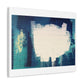 Urban Grunge on a Block Wall Art Print on Satin Canvas