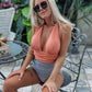 Elegant Women's High Waist Push-Up One Piece Swimsuit