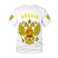 Russia Coat of Arms T-Shirt, Multi Designs