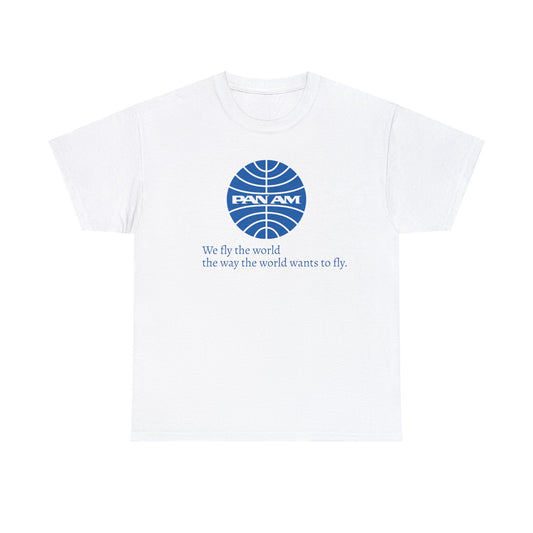 Pan Am Airlines Retro Traveller T-Shirt