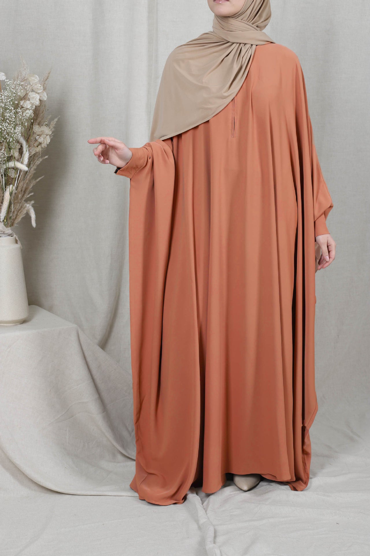 Hooded Muslim Women's Hijab Dress