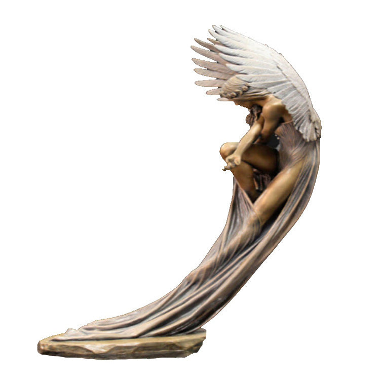 Jacob's Angel of Redemption Sculpture Decoration