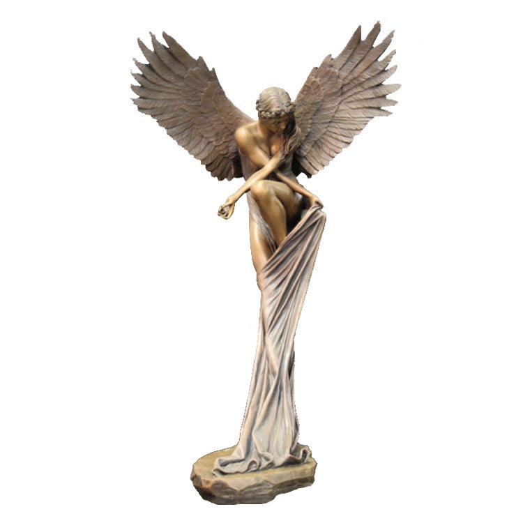 Jacob's Angel of Redemption Sculpture Decoration