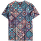 Psychedelic Patchwork Printed Men's T-Shirt