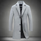 Men's Classic Woollen Crombie Coat