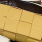 Belt Handbag, Cassette Weave Small Cowhide Leather Flap Bag