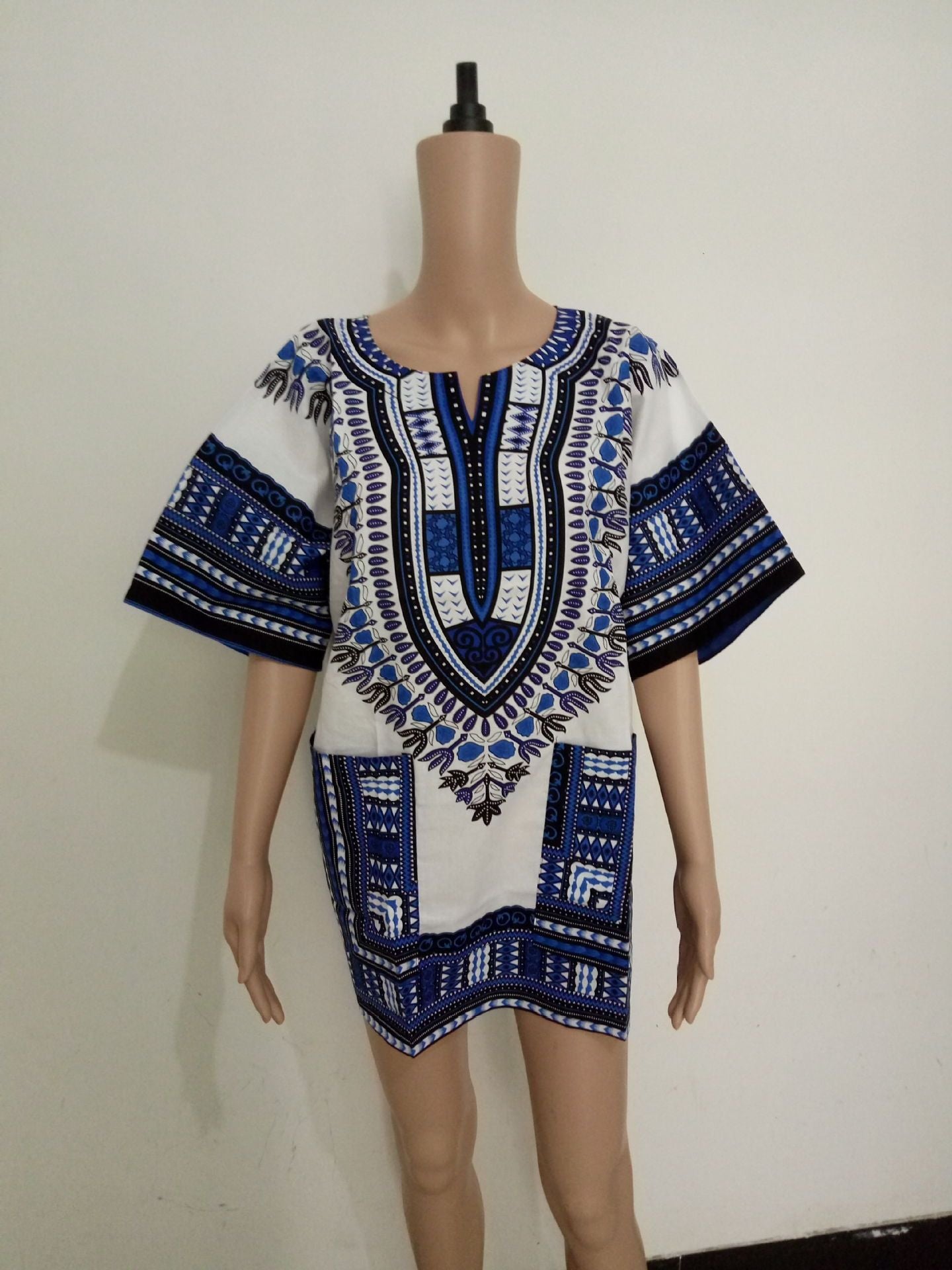 African National Costume, Special Occasion Short Kaftan Dress