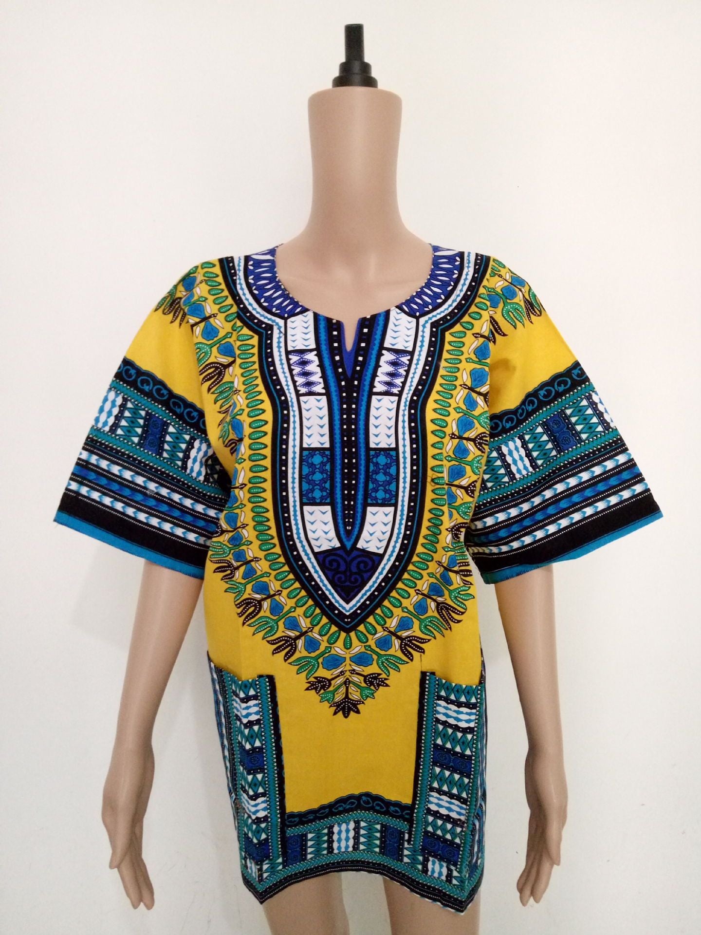 African National Costume, Special Occasion Short Kaftan Dress