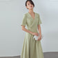 Vireous Professional Wear Women's Suit Dress, Hepburn-Style Dress