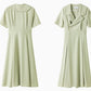 Vireous Professional Wear Women's Suit Dress, Hepburn-Style Dress