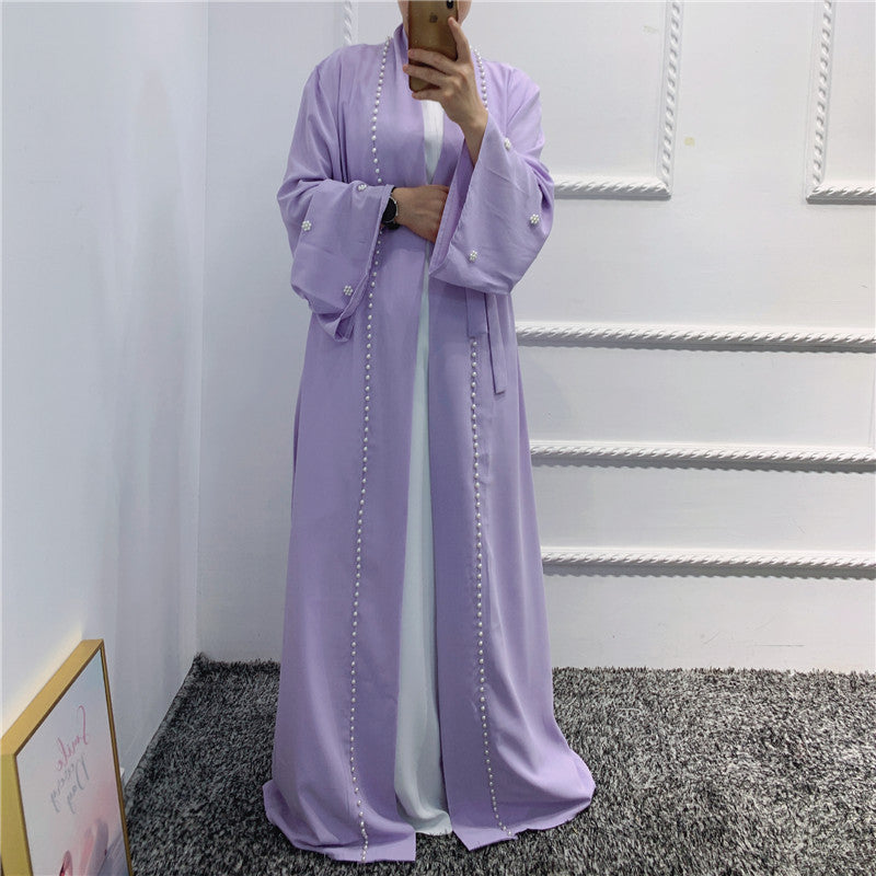 Women's Modern Kaftan, Moroccan Muslim Abaya Hijab Fashion