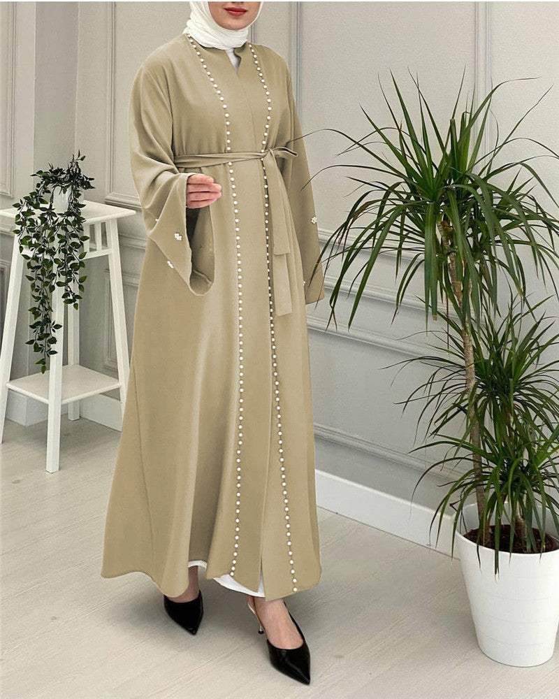 Women's Modern Kaftan, Moroccan Muslim Abaya Hijab Fashion