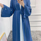 Women's Modern Kaftan, Moroccan Muslim Abaya Hijab Fashion