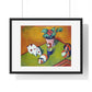 Little Walter's Toys (1912) by August Macke, from the Original, Framed Art Print