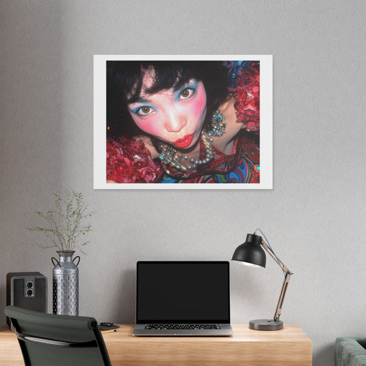 Psychedelic Japan II Abstract Art 'Designed by 'AI Canvas Art Print