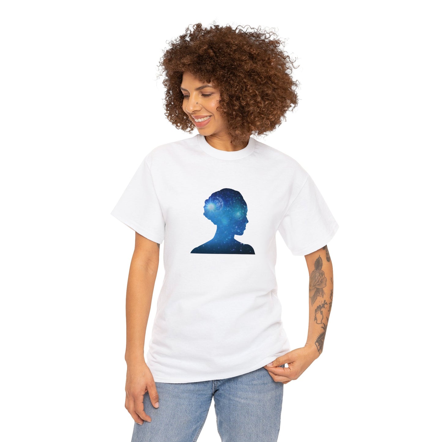 Spiritual Portrait Design, Fashion T-Shirt