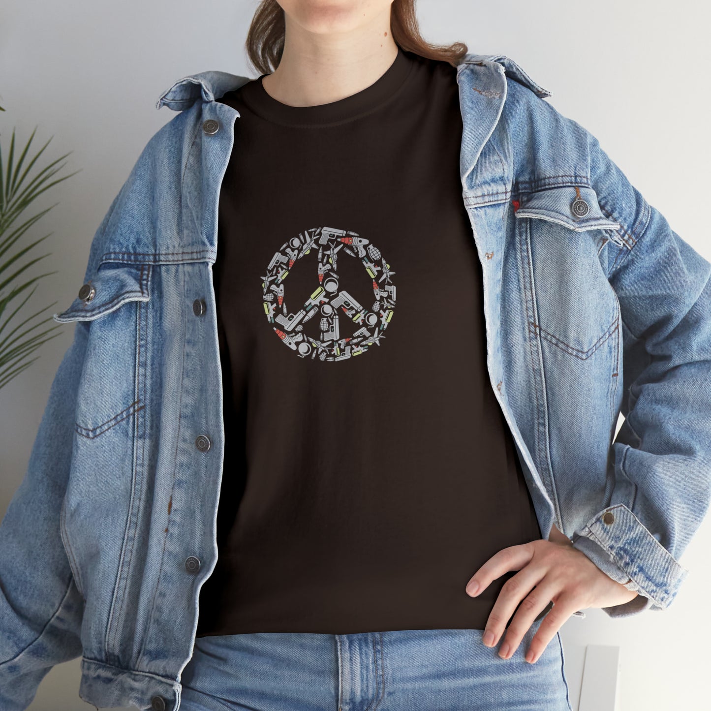 Peace Abstract Cartoon T-Shirt