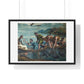 The Raphael Cartoons: The Miraculous Draught of Fishes (1515–1516) from the Original, Framed Art Print