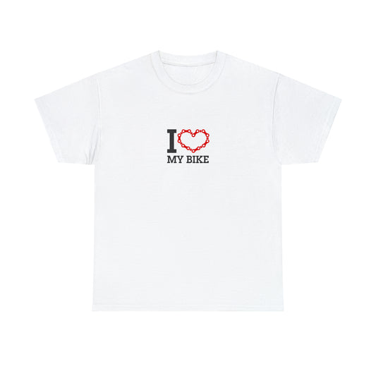 I Love My Bike T-Shirt Biker Gift