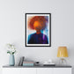 A Mind Adrift II, Abstract Art 'Designed by AI', Framed Print