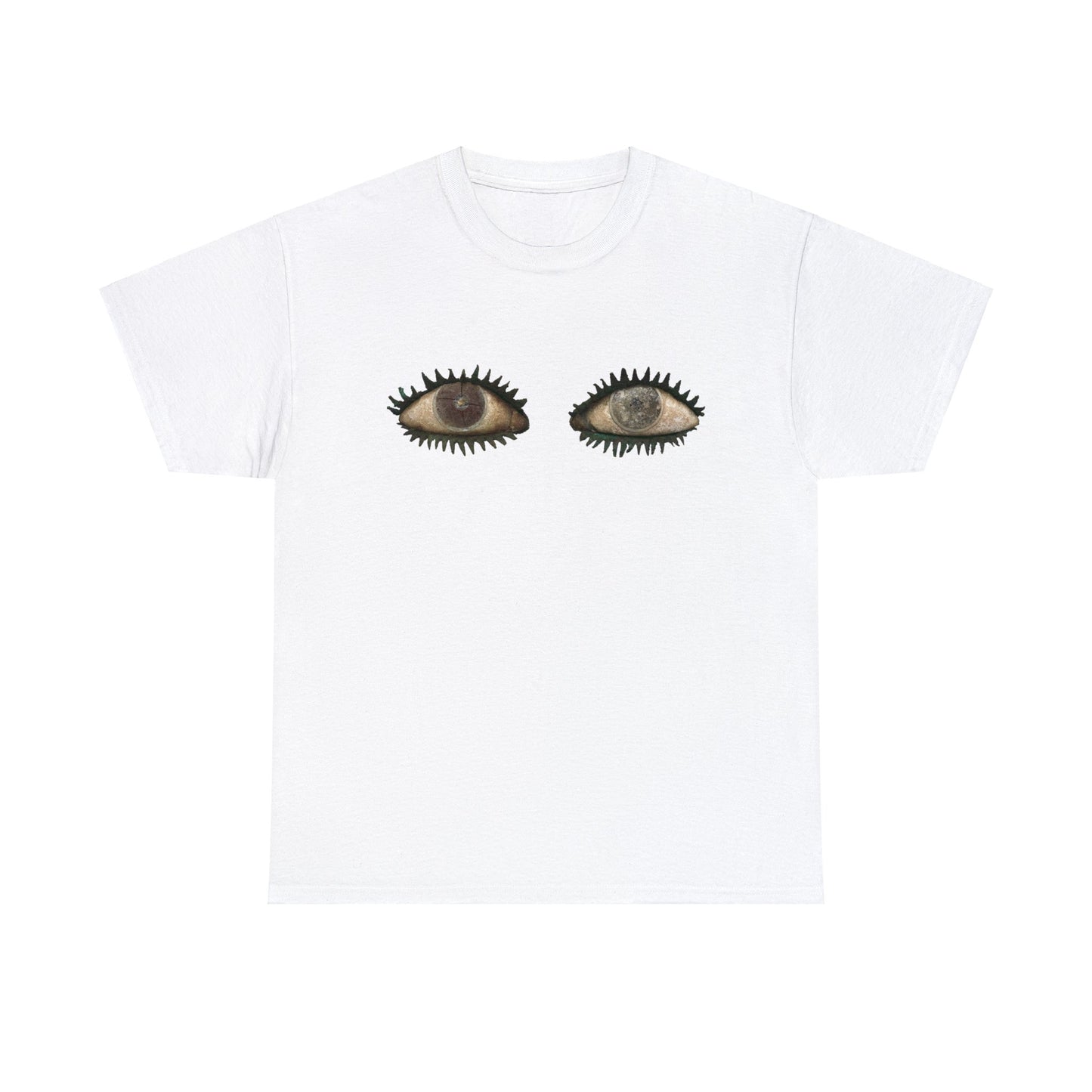 Pair of Eyes, Ancient Sculpture Art T-Shirt