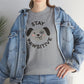 Stay Pawsitive, Dog Lover's Cotton T-Shirt