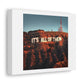 It's All of Them, Hollywood Sign Art Print 'Designed by AI' on Canvas