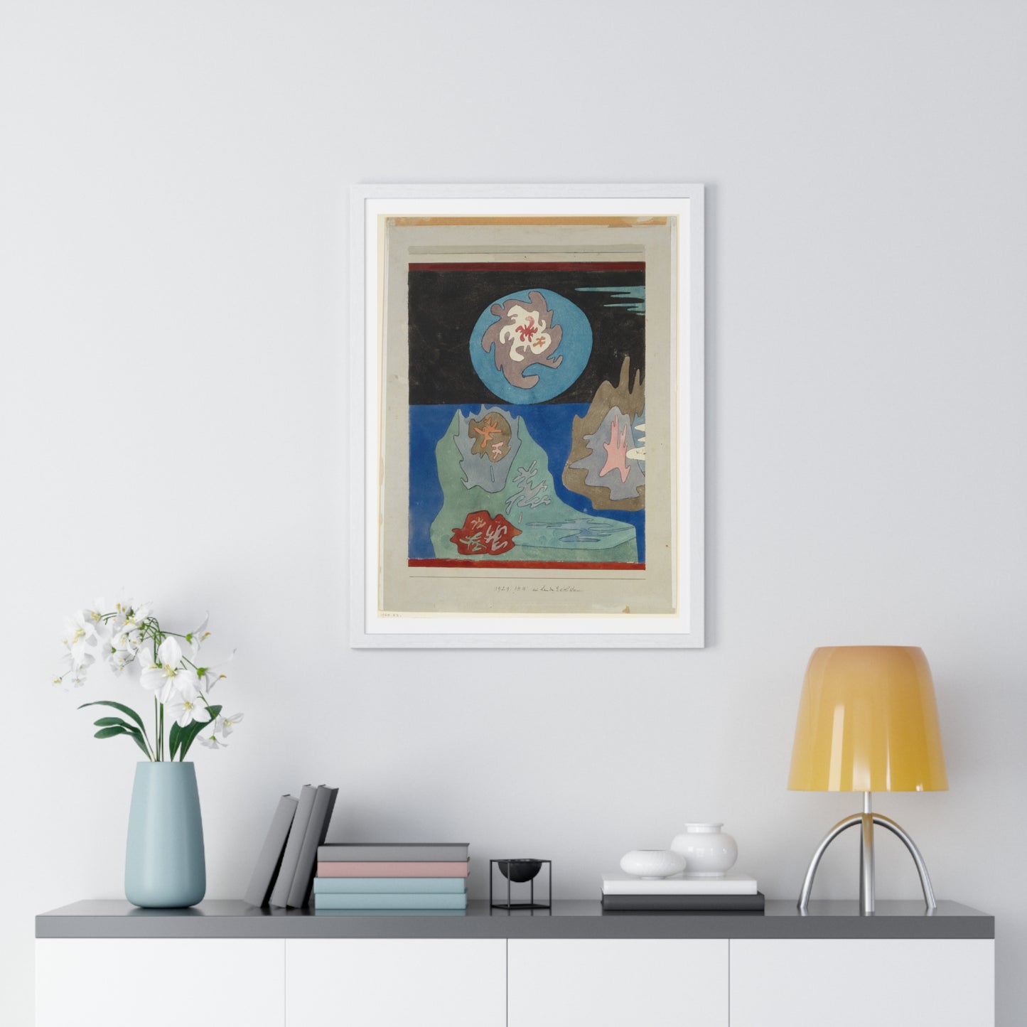 In the Land of Precious Stones (1929) by Paul Klee, from the Original, Framed Art Print