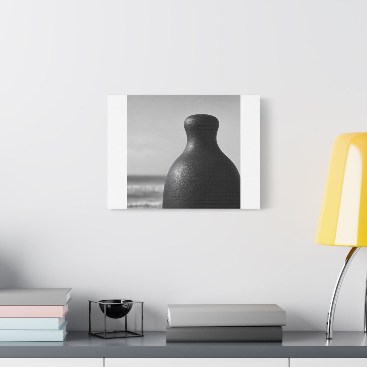 Black and White, Decor Art Print on Canvas
