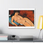 Nude on a Blue Cushion (1917) by Amedeo Modigliani, Canvas Art Print from the Original