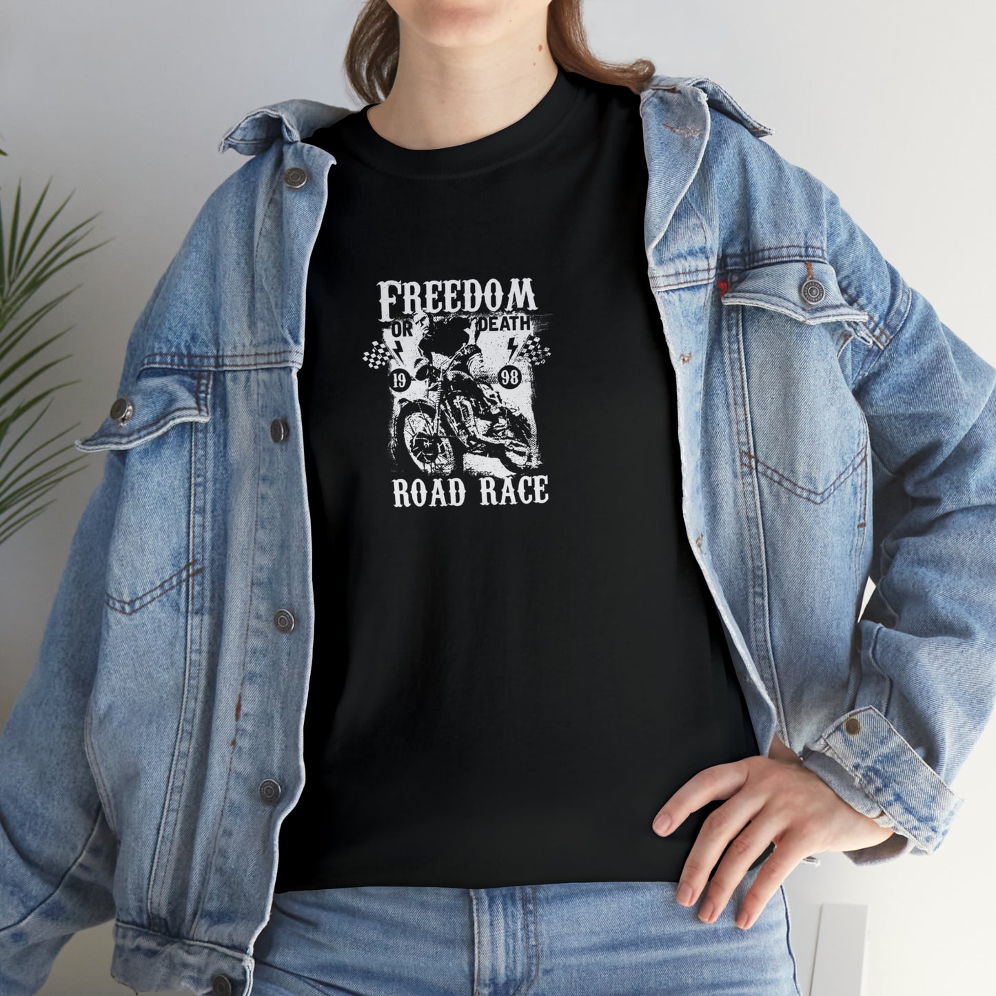 Freedom or Death Biker T-Shirt