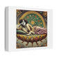 Art Nouveau Woman Poster Art III 'Designed by AI' Print on Canvas