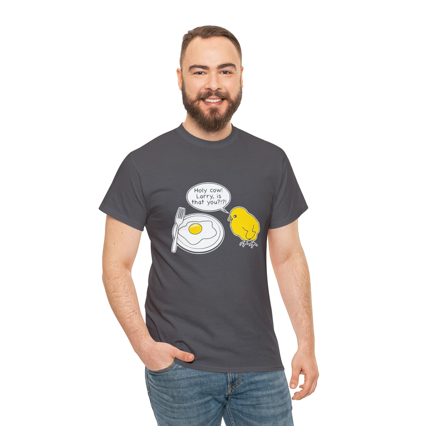 Chicken and the Egg Funny Cotton T-Shirt