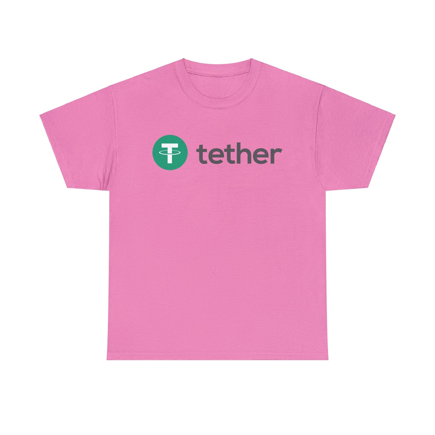 Tether #USDT Crypto Unisex Heavy Cotton T-Shirt