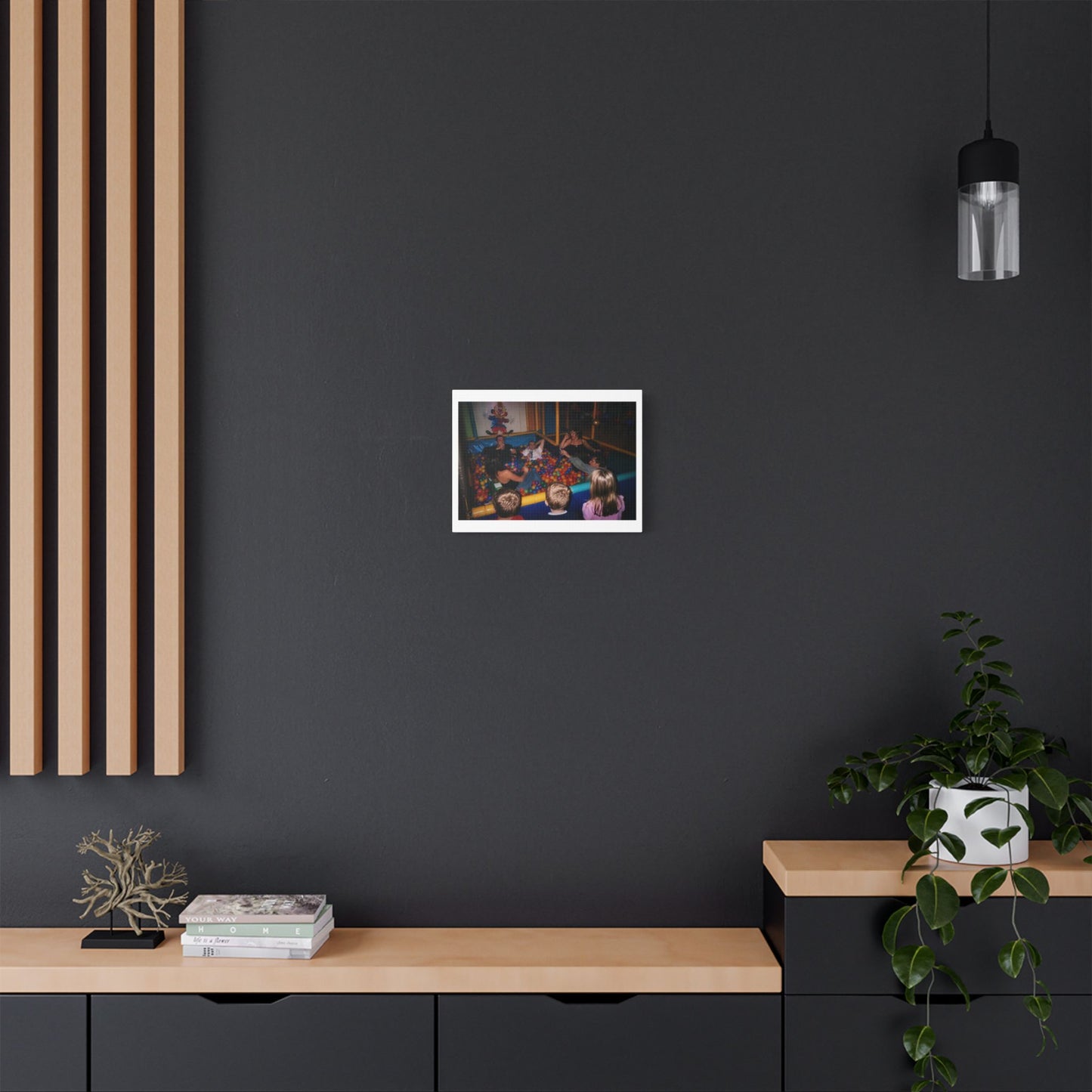 We Need the Adults Back in Charge 'Designed by AI' Art Print on Canvas