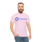 Chainlink #LINK Crypto Unisex Heavy Cotton T-Shirt