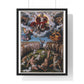 The Last Judgment (1525-1530) by Joos van Cleve, from the Original, Framed Art Print