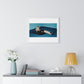 Macabre Death and Existential Exploration 'Designed by AI' Framed Art Print