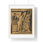 The Visit (1923) by Ernst Ludwig Kirchner, from the Original, Framed Art Print