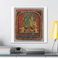 Initiation Card 'Tsakali' Vajrapani (circa 1420), Tibet, Art Print from the Original on Canvas